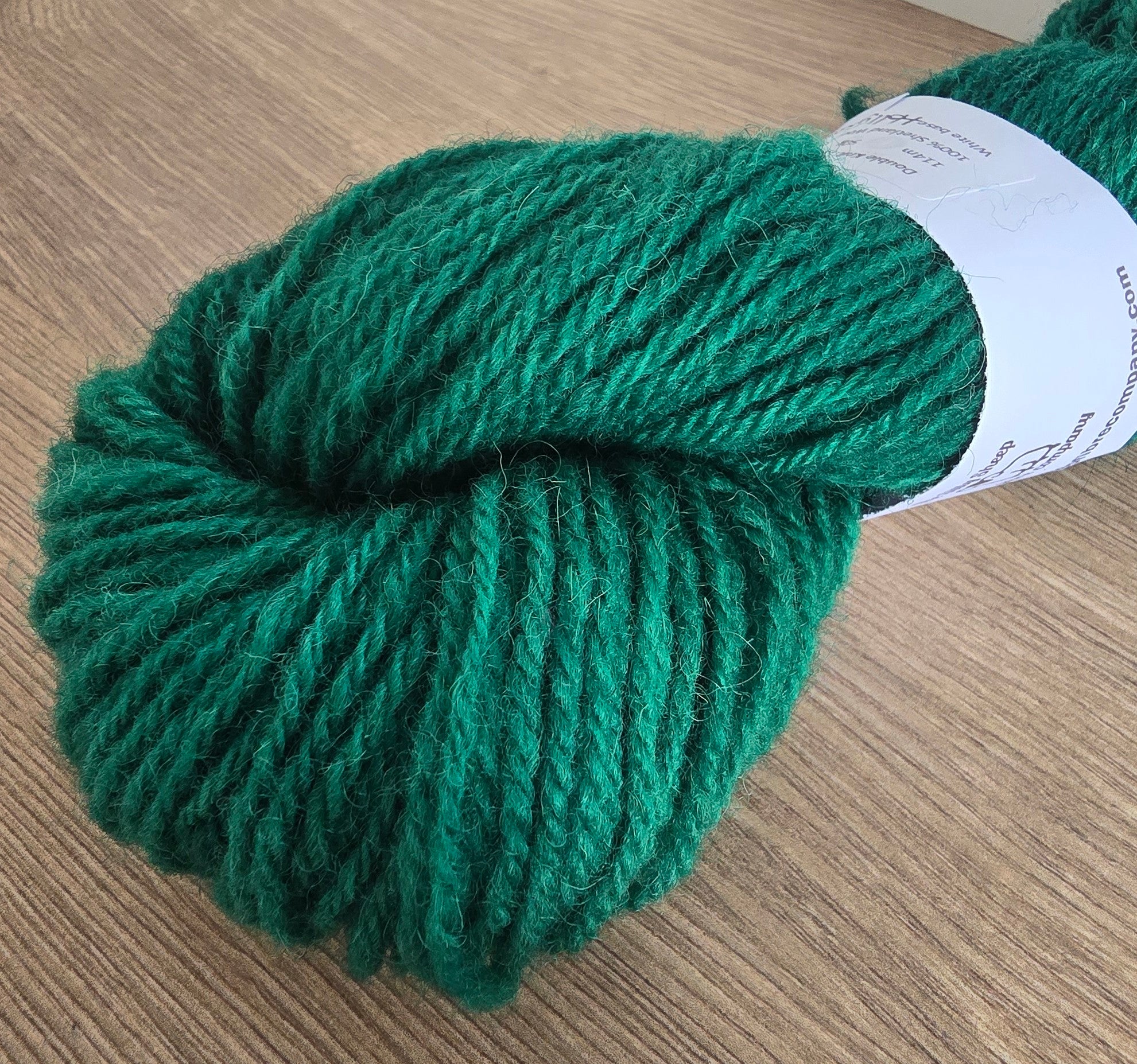 DK Shetland wool 50g Green Collection - Colours include , Lime, Holly, leaf