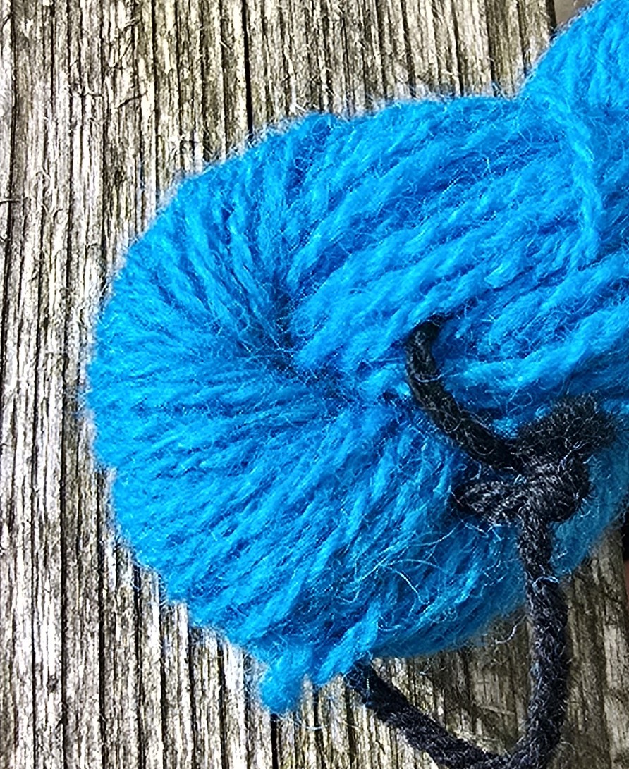 2 ply Shetland Wool 25g Skein - Purple & Blue Collection